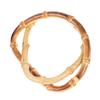 Vintage Bamboo Bag Wooden Handles Replacement Diy Accessories For Women Handbags
