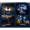Cross border новый COB фара двойной источник света красный и белый уличный ходовой фонарь Type-C зарядка для езды на велосипеде ночная рыбалка светодиодная фара