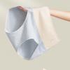 High Waist Underwear Women Panties No Trace Comfortable Breathable Solid Color Girl Briefs Large Size
