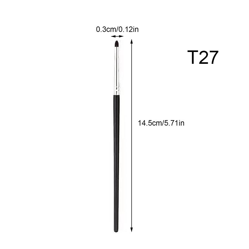 Кисть для растушевки теней для век из конского волоса Кисть для растушевки теней для век Кисть для растушевки теней для век Маленькая кисть для растушевки подводки для глаз