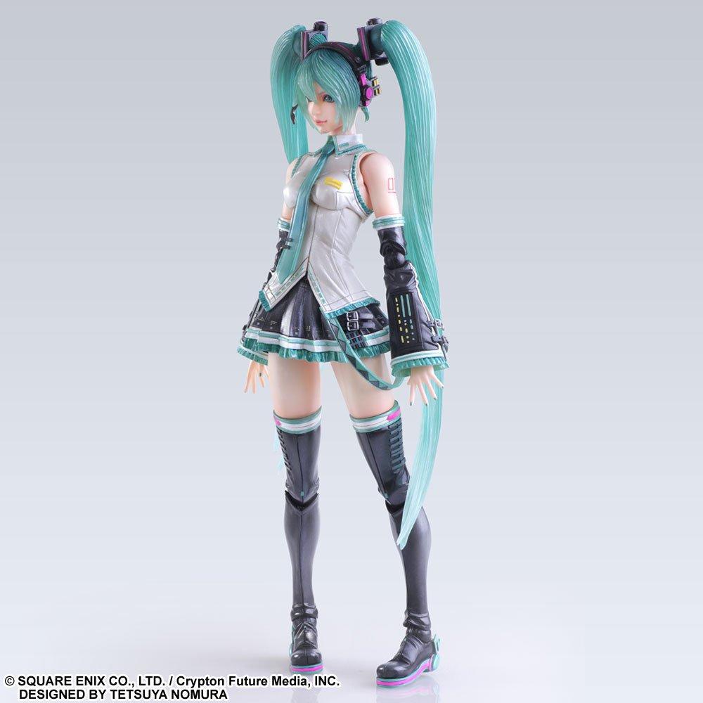 HATSUNE MIKU VARIANT PLAY ARTS KAI DESIGNED BY TETSUYA NOMURA Hatsune Miku PVC Painted Action Figure