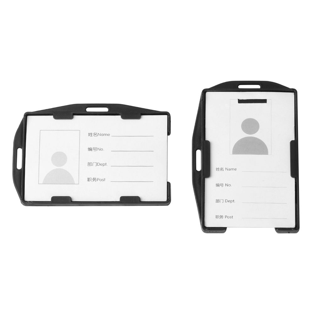 ID Business Case Badge Protector Cover ID Card Pouch Work Card Holders Card Sleeve Name Card
