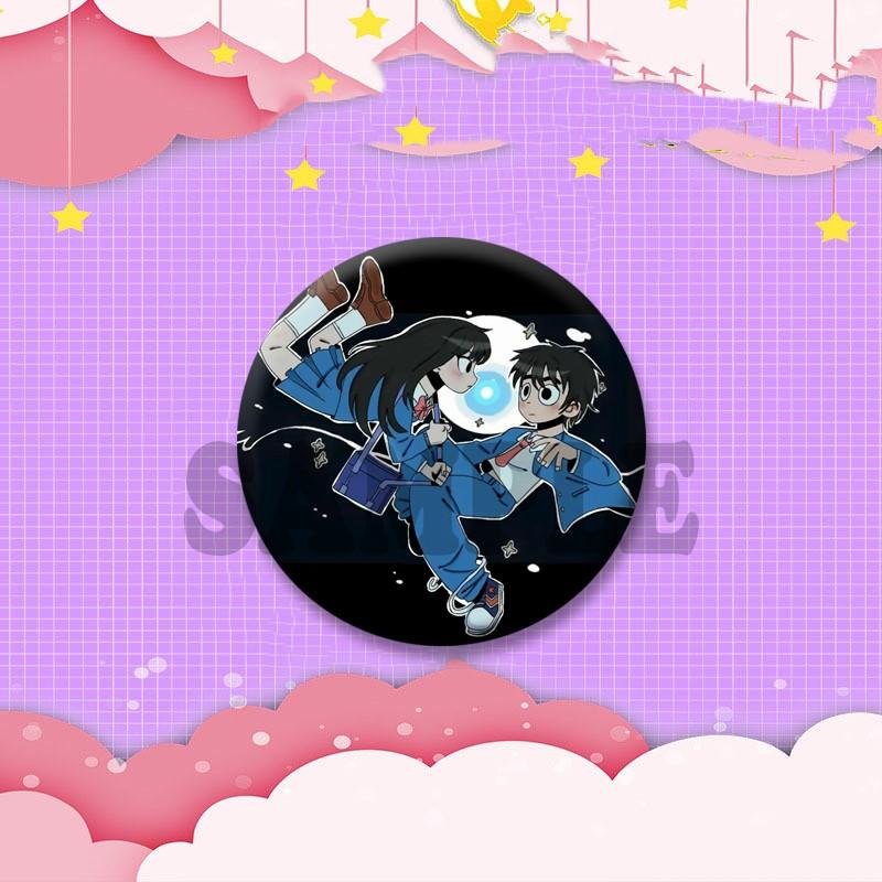 Cute Love Anime From Me To You Button Pins Sawako Kuronuma Shota Kazehaya Cartoon Badges Cosplay Brooch for Bag Hat Accessories