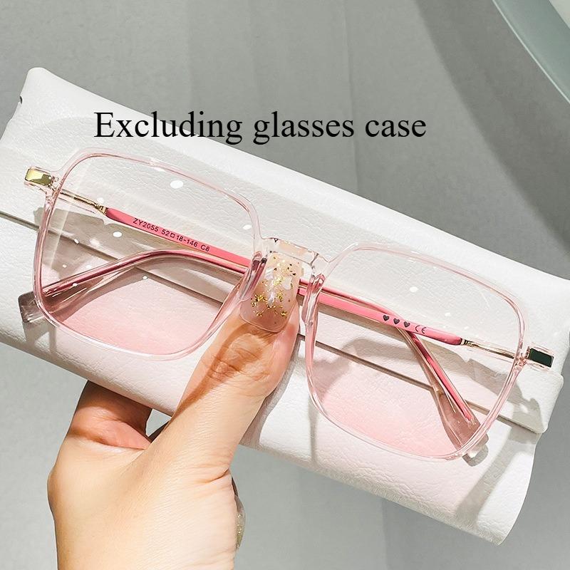 Солнцезащитные очки в корейском стиле, ретро, квадратные, с большой оправой, с заклепками, солнцезащитные очки Ins, мужские и женские, с чувством стиля, уличные очки для пати