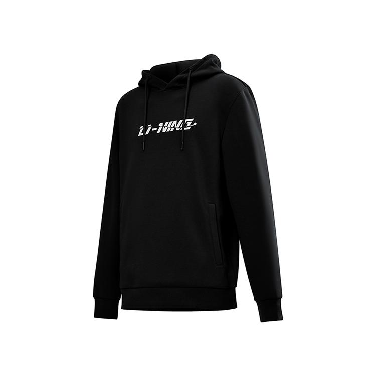 Толстовки Li Ning Унисекс С капюшоном Утепленные Обычные AWDUH91-1