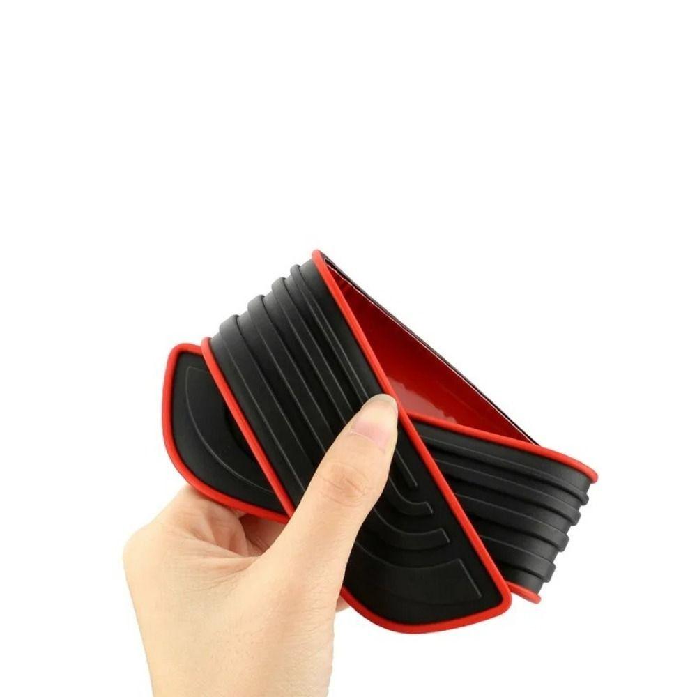 Резиновые резиновые накладки на пороги автомобиля, устойчивые к царапинам, наклейка на порог автомобиля, декоративный аксессуар