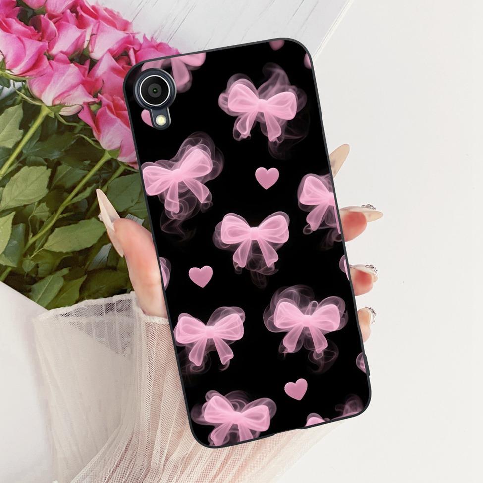 Black Cover For Asus ZenFone Live L2 Case ZA550KL Cute Cat Fashion Butterfly Funny 2D Painted Casing For Asus ZenFone L2 Live