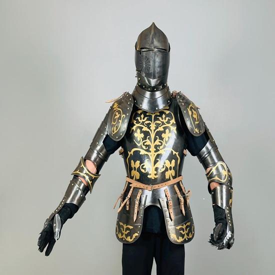 Конкурсный доспех Антона Пеффенхаузера Средневековый доспех Полудоспех Боевой воин Костюм на Хэллоуин Лучший подарок для него