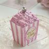PVC Xmas Hanging Pendant Pop Corn 3D Pink Pendant New Style DIY Lollipop Ornaments  Holiday Decor