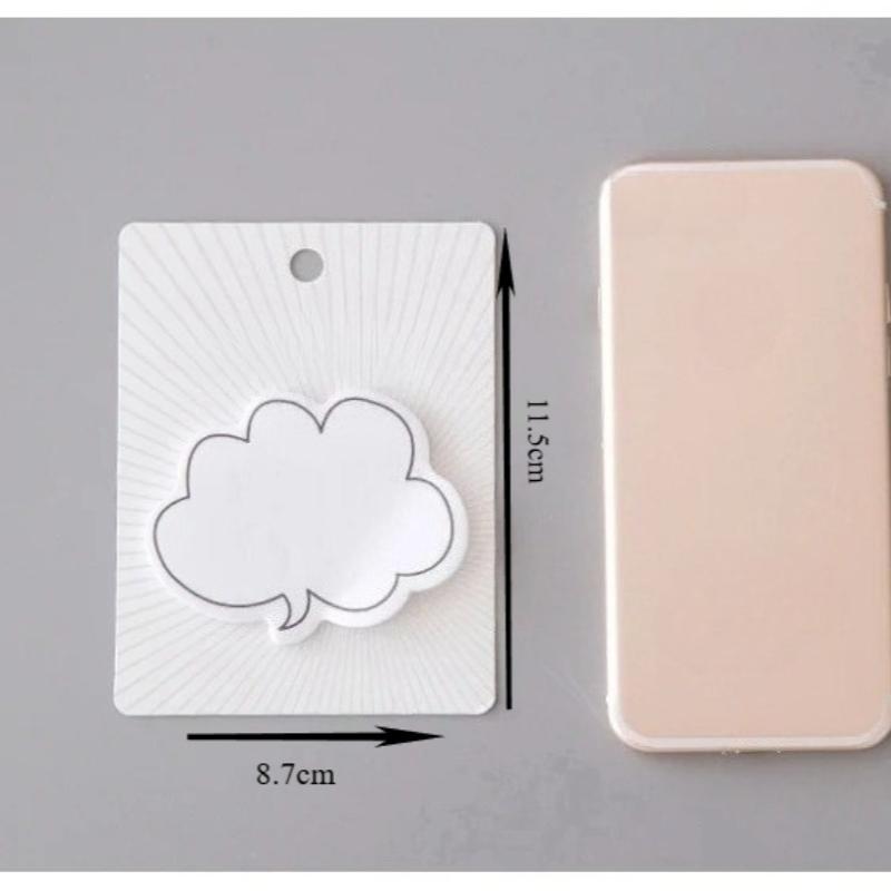 30 шт. Канцелярские блокноты для заметок Милые бумажные наклейки в виде диалоговых окон Липкие заметки Закладки для страниц Планировщик для детей Школьные принадлежности