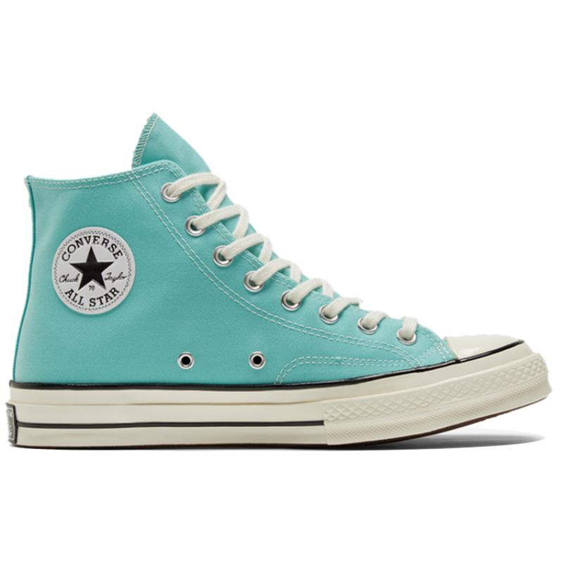 Converse 1970-е Chuck Taylor All Star Удобные и универсальные высокие эспадрильи унисекс мятно-голубые