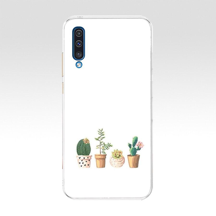 Чехол для Samsung Galaxy A50 A 50, цветной защитный чехол с принтом кота, мягкие силиконовые чехлы из ТПУ для Galaxy A50, Fundas Coque Capa