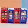Cute Simulation Mini Refrigerator Freezer Doll House 1:12 Kitchen Miniature Ornament Children'S Play House Toys