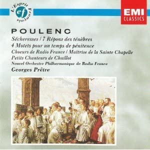 CD ПУЛЕНК; ПРЕТРЕ - Пуленк;Засухи Holland Music Others Used