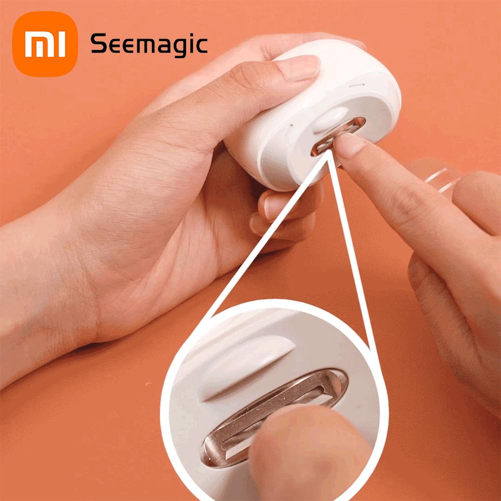 Xiaomi Seemagic электрические автоматические кусачки для ногтей с легким триммером, маникюрные ножницы для ухода за детьми и взрослыми, инструменты для тела