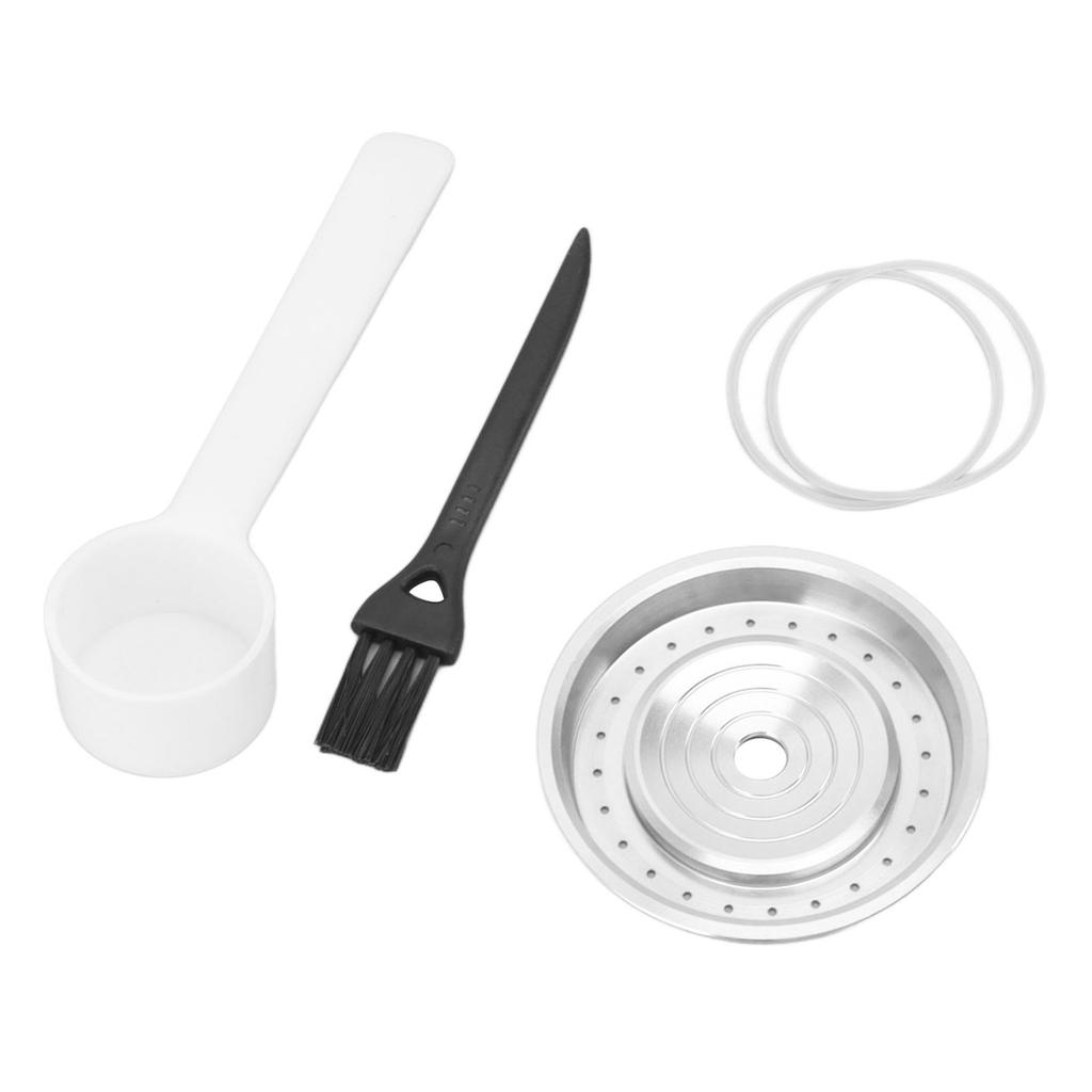 Крышка для кофейной капсулы из нержавеющей стали 304, устойчивая к ржавчине, многоразовая, заправляемая крышка для кофейной капсулы