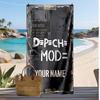 Depeche Mode Custom Beach Towel, Print Your Name Text Lightweight Absorbent Towel for Swimming Travel