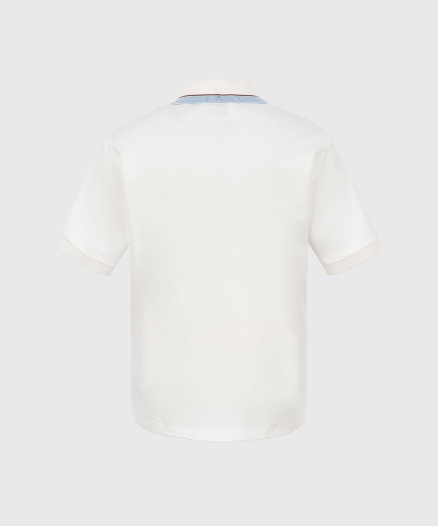 DUVETICA Ginessio (Light Sky Blue) (Men'S Short-Sleeve Polo Shirt)