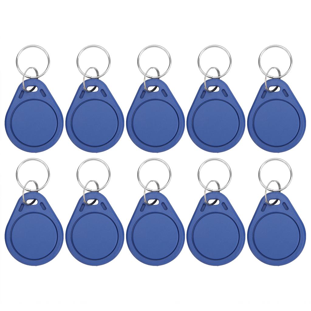 10pcs 125KHZ ID Card Token Tag Rewritable for Access Control Time Attendance Parking Lots