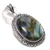 Labradorite Handmade 925 Sterling Silver Jewelry Pendant 2.48" B6T32