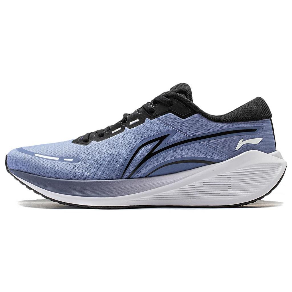 Кроссовки мужские Li Ning Wushi Lite V2 из легкой ткани с высокой устойчивостью к амортизации, нескользящие, износостойкие, с низким верхом, синие ARST053-7