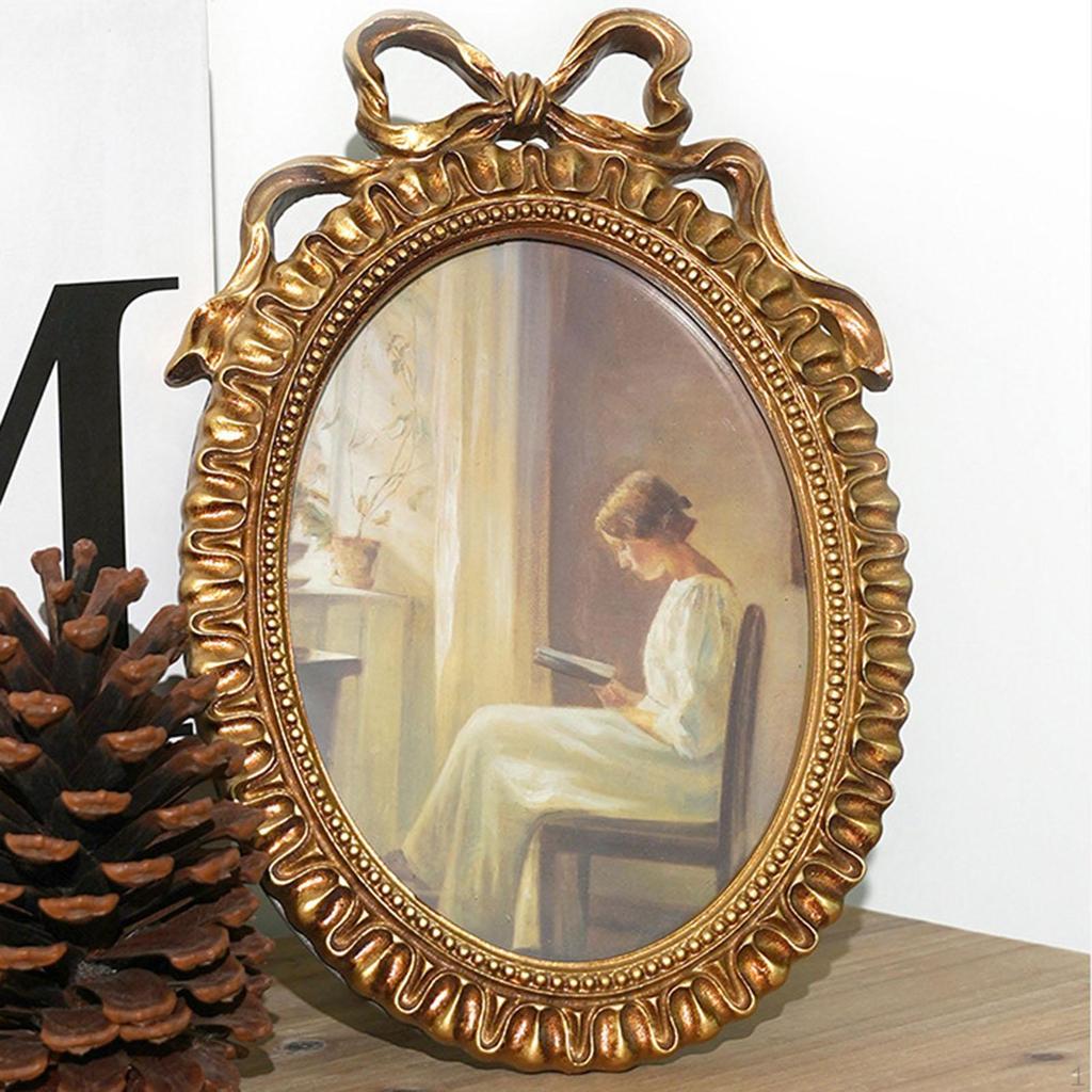 Elegant Oval Photo Frame for Home And Office Decor