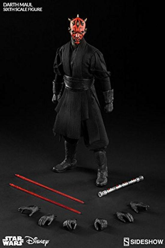 Лорд ситхов Звездные войны Дарт Мол масштабная пластиковая окрашенная подвижная фигурка (Набу-версия) 1/6