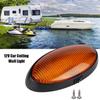 12V Car Ceiling Wall Light 16 LED for Trailer/Van/Yacht/Boat/Caravan Interior Oval Ceiling Lamp