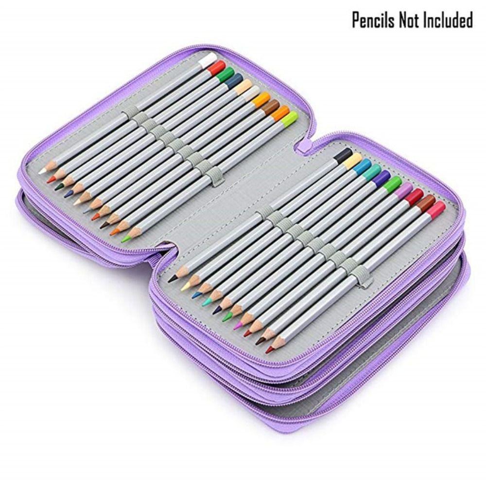 Waterproof Pen Bag Oxford Cloth Stationery Storage Bag Zipper Design Pen Pouch  Students