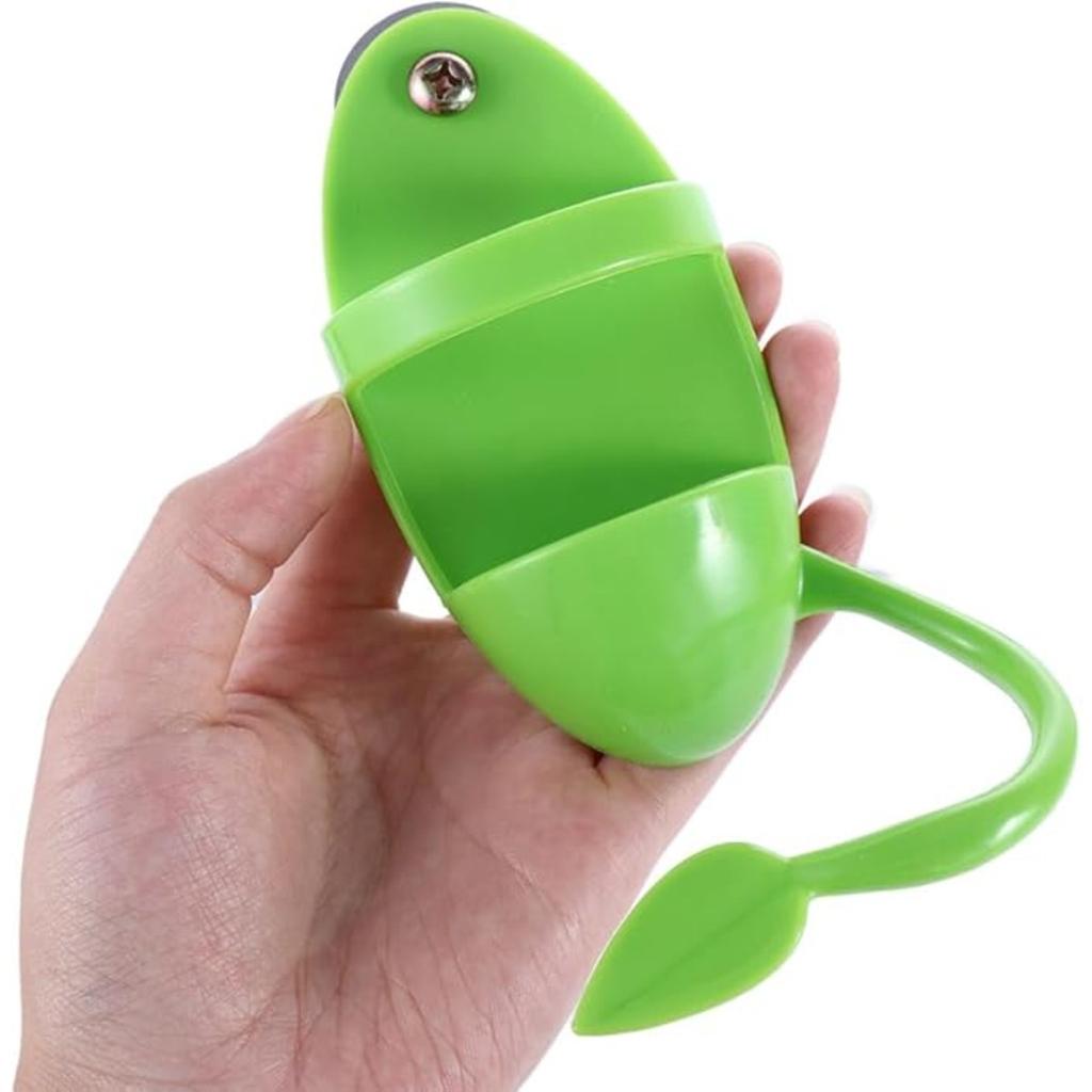 2Pcs Bird Feeding Cup Rack Plastic Cuttlebone Holder Stand Food Fruit Holder Bird Cage Accessories for Budgies Parakeet Cockatiel