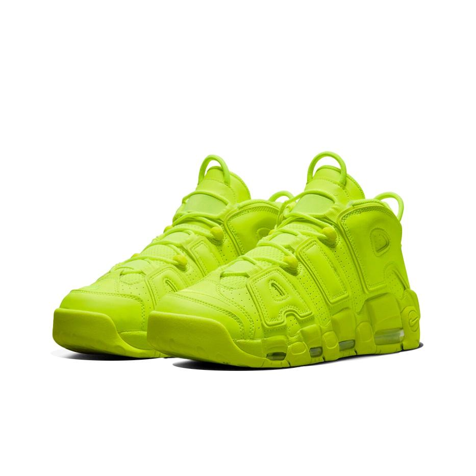 Nike Мужские кроссовки Air More Uptempo 96 Volt Зеленый Черный DX1790-700