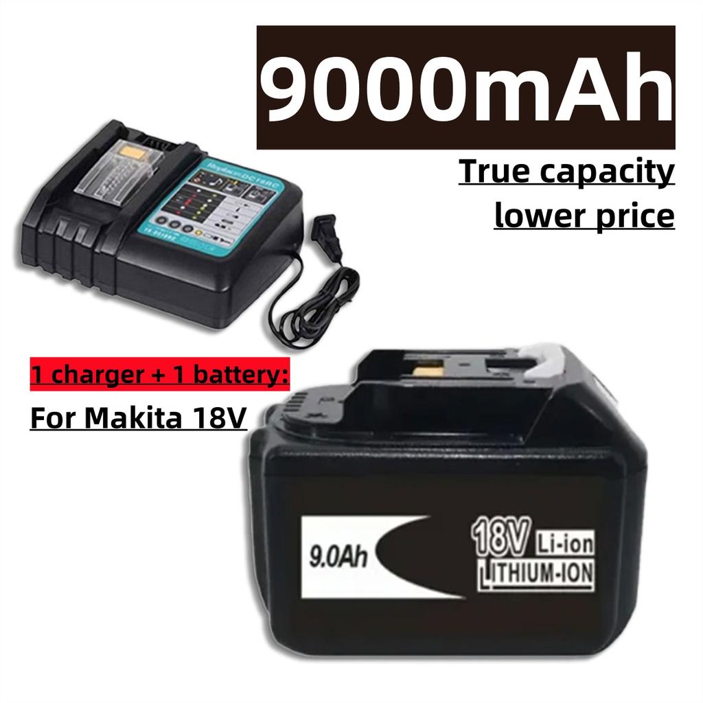 Аккумуляторная батарея 18 В 18,0 Ач подходит для электроинструмента Makita BL1830 BL1830B BL1840 BL1840B BL1850 BL1850B