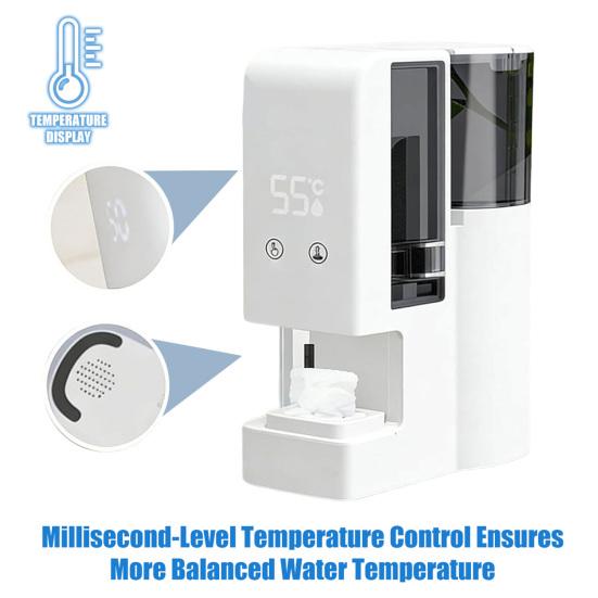 Подогреватель полотенец для лица Автоматический Подогреватель одноразовых полотенец Резервуар для воды 500 мл Портативный Отпариватель сжатых полотенец для домашнего спа