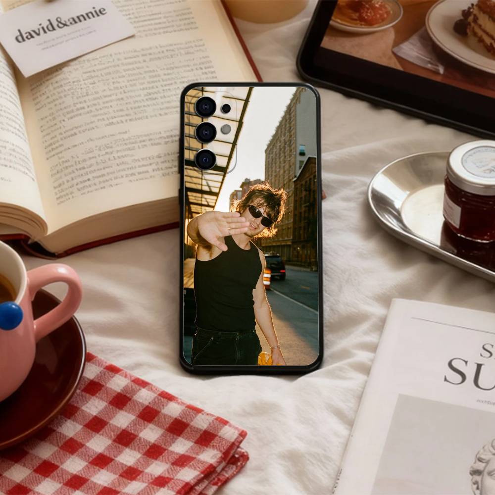 D-Djo Singer J-Joe K-Keery Phone Case For Samsung S 25,24,23,22,30,21,10,9,Ultra,Plus,Lite,FE,4,5 G Soft Black Case