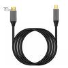 USB Type C To Mini DisplayPort DP 4K 6FT Cable Adapter Converter for MacBook
