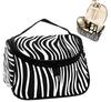 Zebra Print Cosmetic Bag by – 19.5cm X 10.5cm
