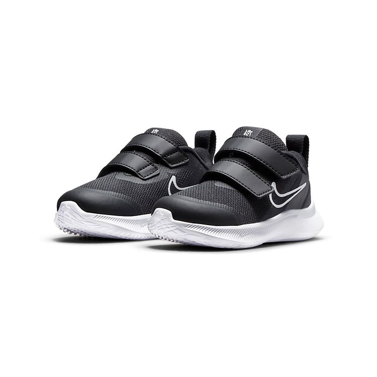 Nike Кроссовки для малышей Star Runner 3 TD Черный Темно-дымчато-серый Белый DA2778-003