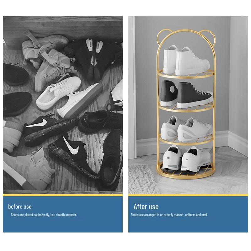 Space-Saving Multi-Layer Shoe Rack: Sturdy, Durable, and Compact Shoe Storage Solution