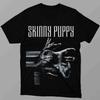 Унисекс Хлопковая Футболка с Коротким Рукавом и Круглым Вырезом Skinny Puppy