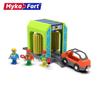 Детская игрушка Имитация сцены автомойки Деревянная трасса Маленький поезд Наука и образование Пазл Свободное сращивание