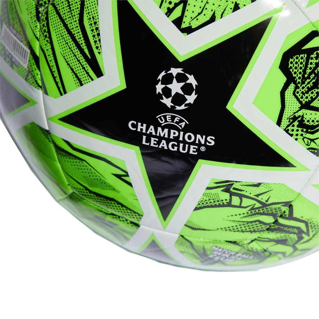 Мяч adidas UEFA Champions League Club, унисекс, зеленый Футбольный