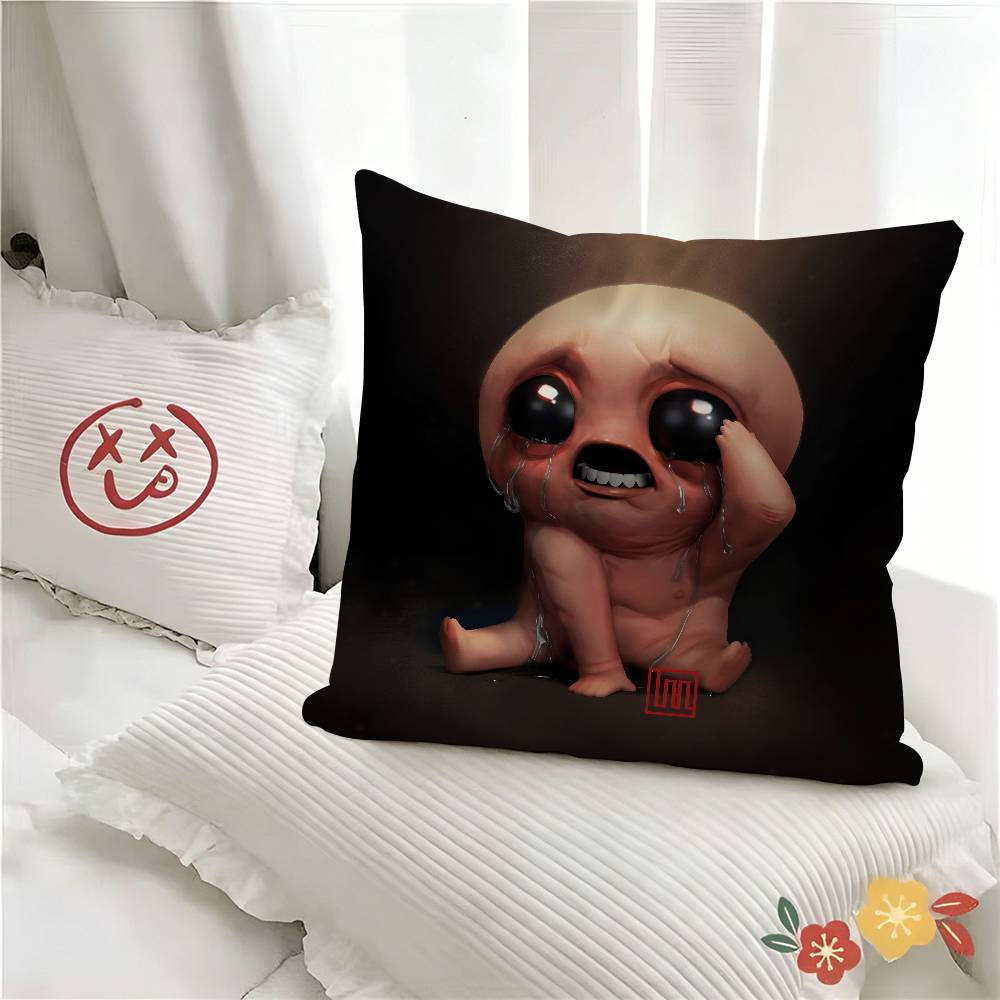 PC Игра The Binding Of Isaac Милая Аниме Наволочка Модная Квадратная Наволочка Спальня Диван Комната Ins Декор Отдых