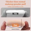 Пуховка с воздушной подушкой и футляром - Мягкая, толстая пуховка для макияжа для жидкой и пудровой основы, спонж-пуховка | Круглая, квадратная, треугольная, варианты 3 штуки