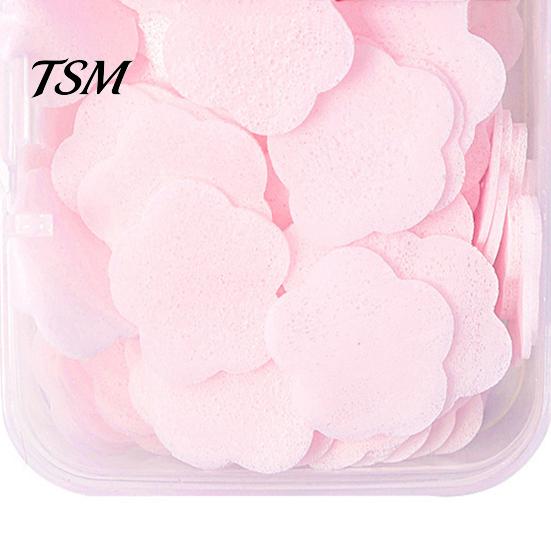 Soap Paper 1 Box Disposable Quick Dissolve Portable Scented Tablet Petal Safe Soaps for Hand Slice Sheets