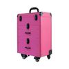 Universal Brake Wheel Trolley: Multi-Layer Large Nail & Tattoo Storage Makeup Box