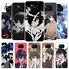 Чехол для телефона Bungo Stray Dogs Дазай для Xiaomi Poco F7 Ultra X7 X6 X5 Pro M7 Redmi 15C 15 13C 13 12C 12 10C 10 9A 9C 9T 9 Sh