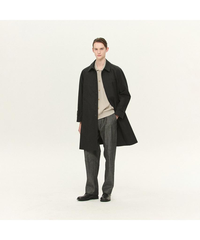 Cambridge Members Roliat Collaboration Trench Coat - Black Mccds26601Bkx
