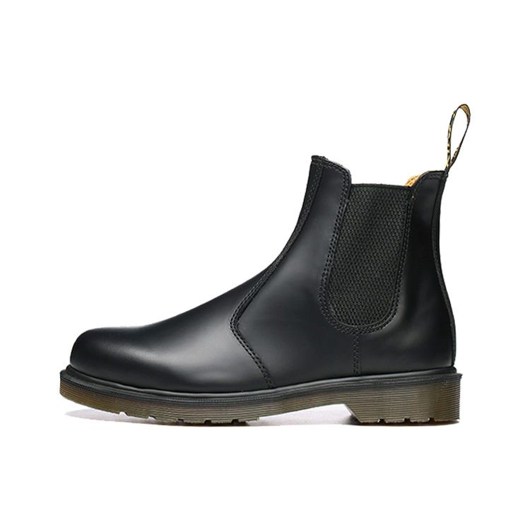 Dr. Martens 2976 Гладкие кожаные ботинки челси черные кроссовки унисекс 11853001