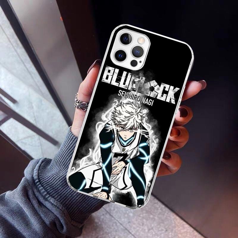 Blue Lock Nagi Seishiro Phone Case For iPhone 17 Air 11 13 Mini 14 15 Plus 16 12 Pro Max 16E SE 7 8 Pattern Soft TPU Back Cover
