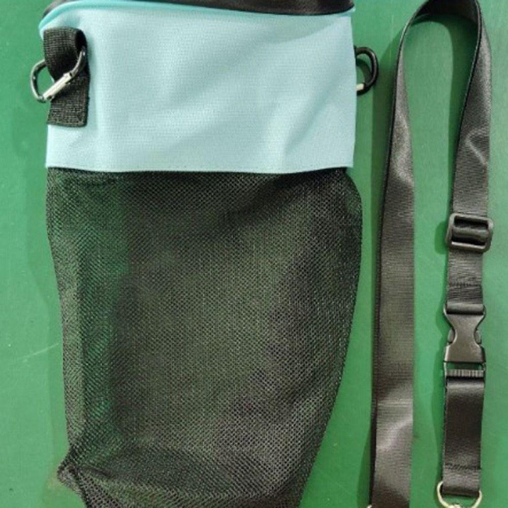 Drawstring Closure Beach Bag Portable Hanging Grid Bag Clothespin Storage Bag Clothes Pins Storage